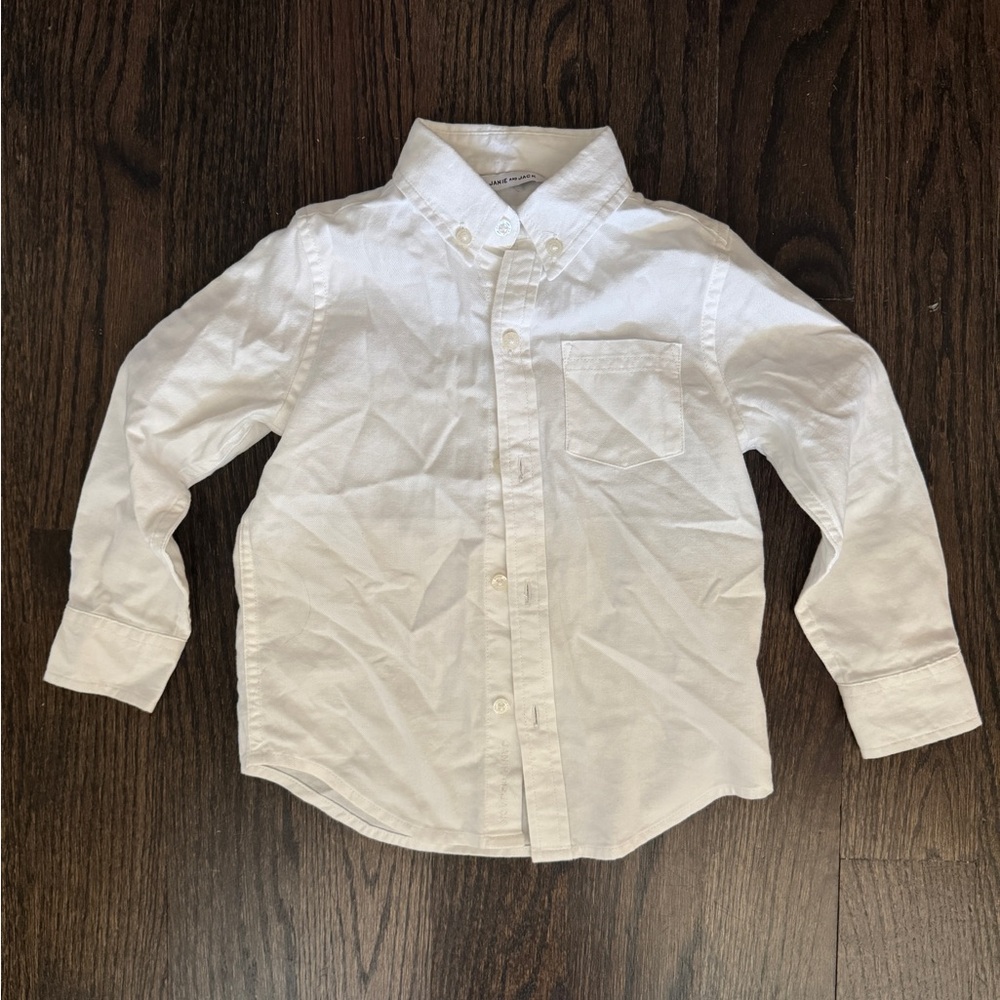 Classic White Kids Shirt
